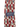 Abstract Diamond Block Silk Vintage Swing Tie - Red