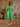 Keepsake Socialite 1950s Linen Blend Dress - Glade Green