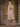 1940s Style Lumber Jill Check Day Dress - Caramel