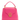 1960s Style Gold Oval Buckle Handbag - Rose Pink