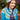 Merino Lambswool Alpine Cardigan - Marine Blue
