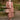 Woman in 1940s claret red check wool feel CC41 skirt suit holding brown handbag outdoors