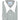 Green Stripe Collarless Grandad Shirt with Detachable Spearpoint Collar