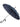 Navy Blue Vintage Pagoda Style Umbrella