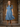 1940s Vintage Look Reminisce Dress - Blue Florals