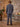 1940s Style Clubman Houndstooth Check Jacket - Foundry Grey