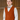 1940s Style Rufus Knitted Waistcoat - Russet