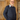 Vintage Style Shetland Wool Crewneck Jumper - Blackgrouse