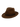 Chocolate Brown Goodwood 50s Style Fedora Hat