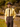 1940s Style Spearpoint Collar Shirt - Corn Yellow