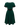 1950s Style Emerald Green Dress With Basque Waist