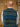 Vintage Style Shetland Wool Fair Isle Vest - Kingfisher
