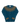 Socialite Fair Isle Scottish Wool Cardigan - Neptune Blue