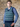 Scottish Wool Fairisle Tank Top Vest - Navy Blue