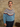 Socialite Fair Isle Scottish Wool Crew Neck Jumper - Juniper Blue