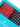 Navy & Red Polka Dot Cotton Handkerchiefs