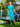 Harmony 1940s Vintage Style Shirtwaist Dress - Palm Springs