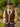 1940s Style Rufus Knitted Waistcoat - Coffee Bar