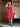 Keepsake Socialite 1950s Linen Blend Dress - Rouge Pink