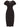 1950s Vintage Style Elegant Black Sheath Dress