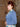Cotton & Merino Vintage Style Daydream Cardigan - Bluebird