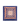 True Vintage Navy Mosaic Pattern Square Scarf