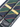 Albert Thurston Green & Navy Stripe Silk Suspenders