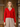 Midcentury Vintage Daydream Knitted Cardigan - Lipstick