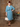 Soirée Socialite 1940s Style Dress & Bolero Set - Crystal Blue